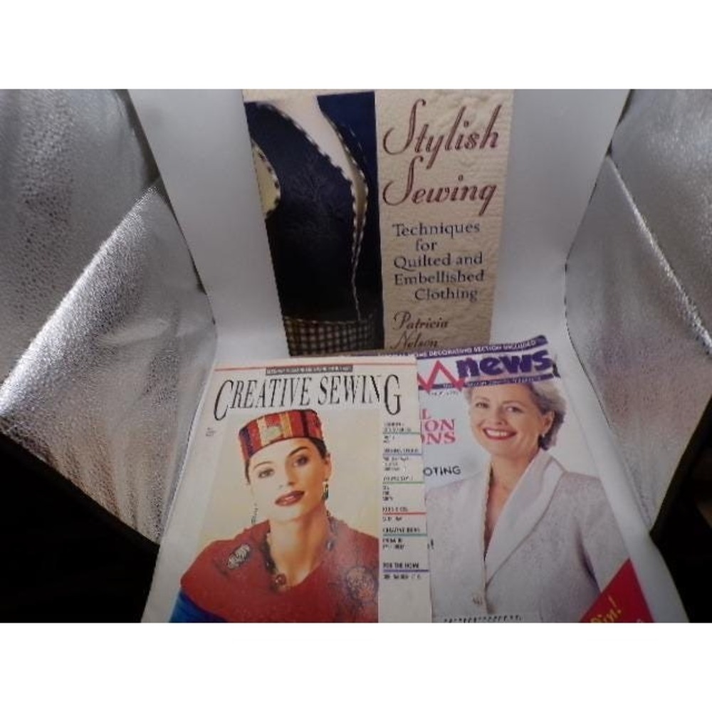 Vintage Sewing Lot Stylish Sewing Patricia Nelson Creative Sewing‎ Sew News 1996
